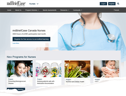 Site redesign: nurse subdirectory